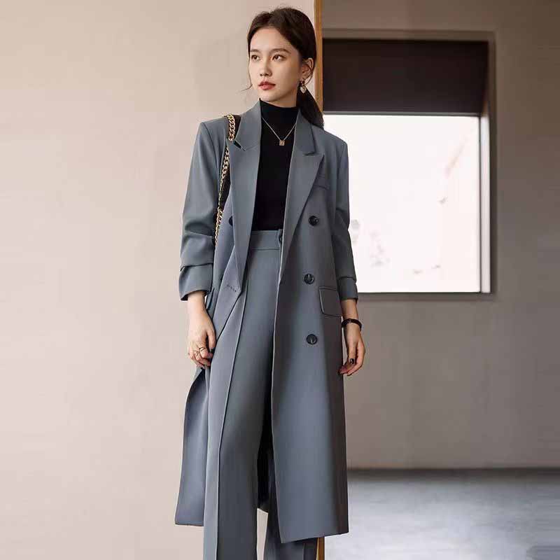 Men'S Fashion X - FANAN Elegant Long Trench Coat Women