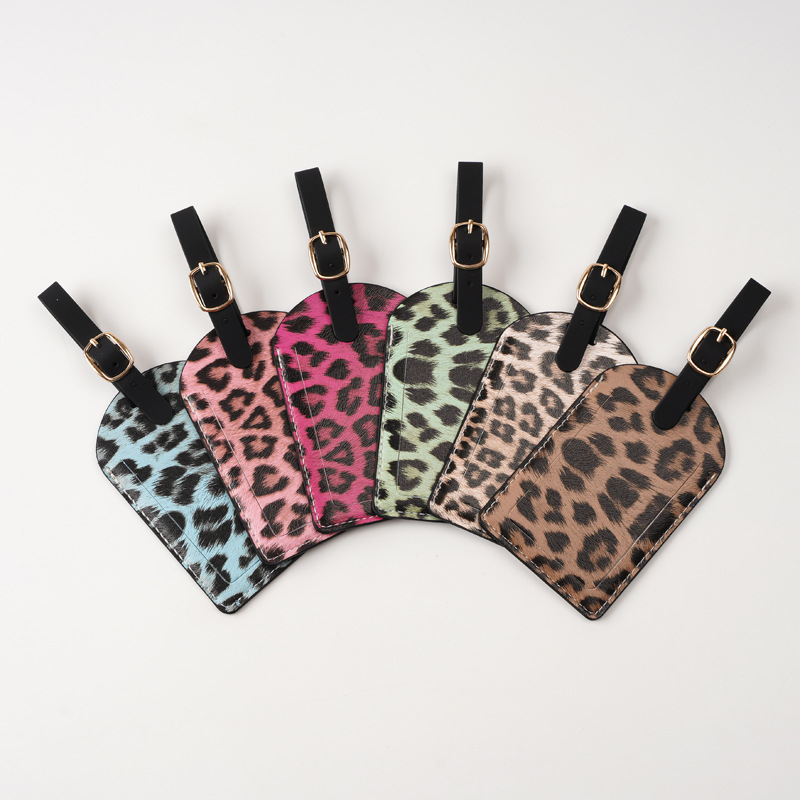 Men'S Fashion Labels - Women Men Fashion Leopard Print Luggage