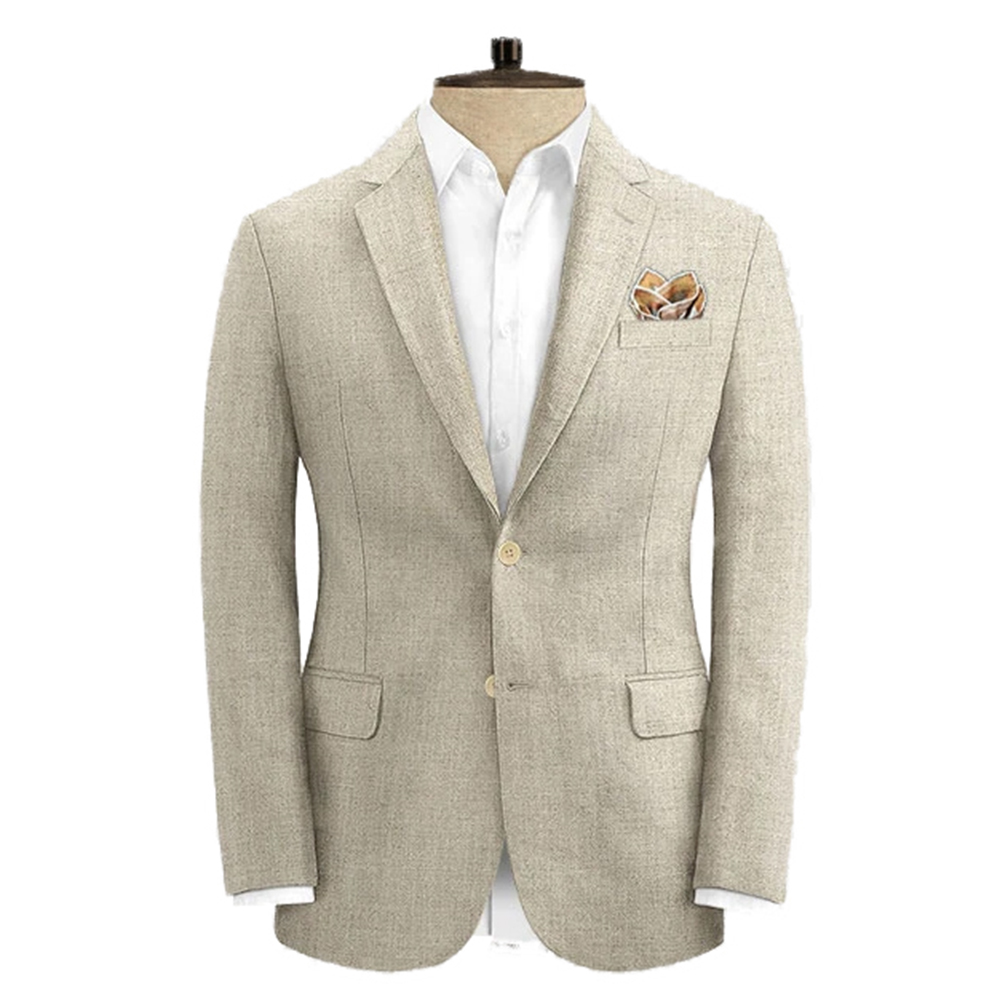 Mens Fashion Blazer - 2025 Luxury Summer Breathable Leno Weave