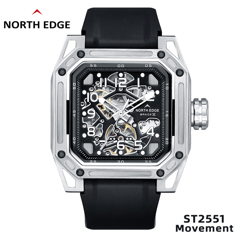 Men'S Fashion X - NORTH EDGE Men's Mechanical Watches Stainless