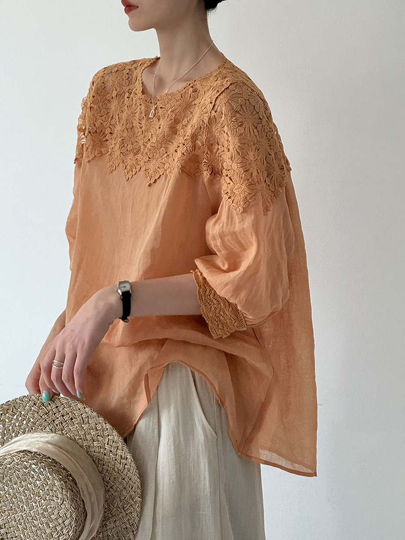 2026 Women Summer 100% Linen B - Linen Shirt Summer review and price