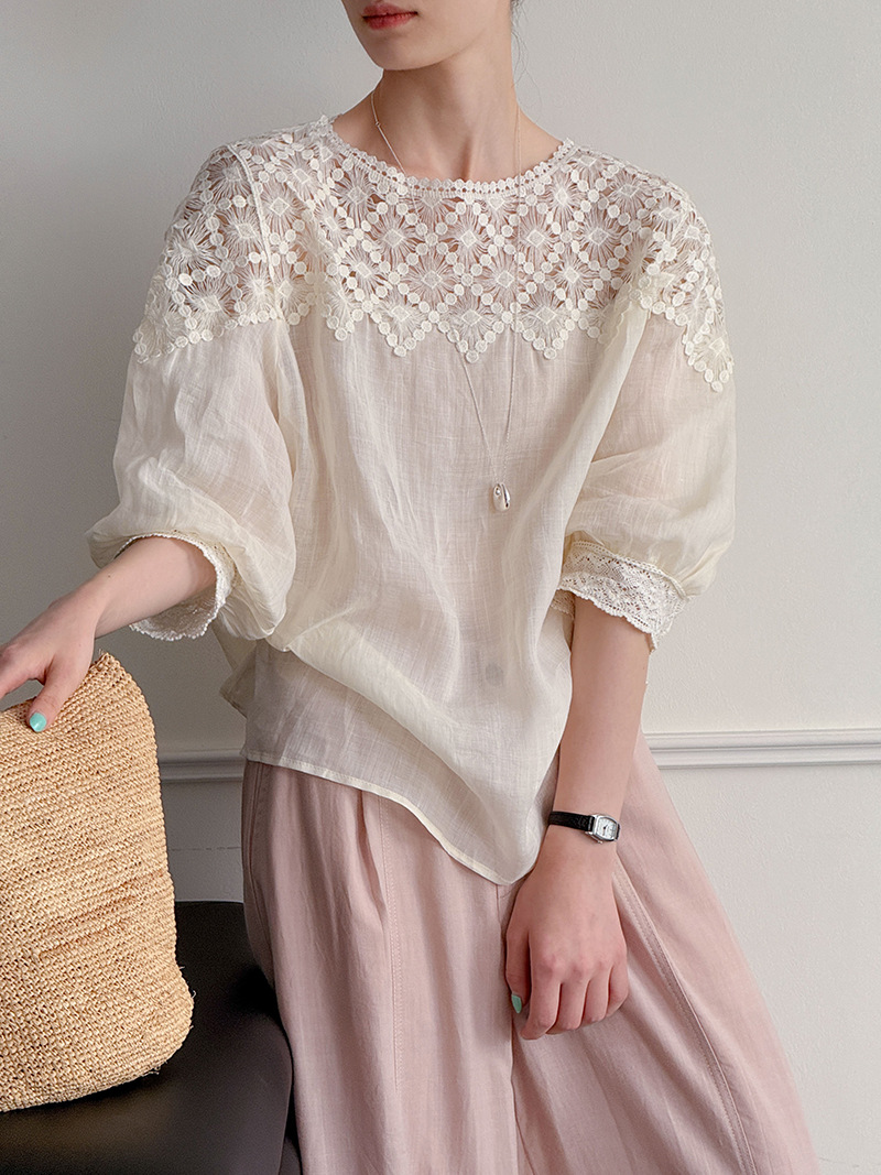 2026 Women Summer 100% Linen B - Linen Shirt Summer review and price