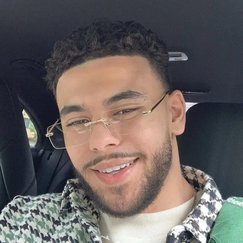 Rimless Small Glasses Man Styl - Men'S Fashion Rimless Glasses review and price