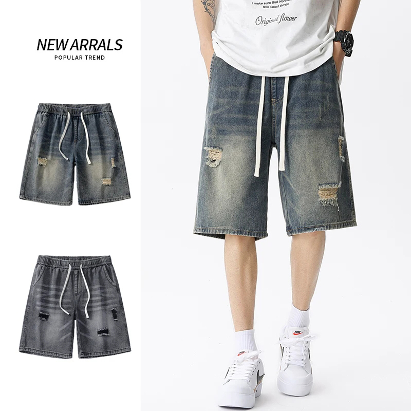 Summer Thin Denim Shorts Men's - Men'S Fashion Overalls review and price