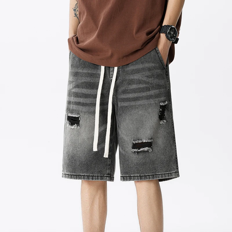 Summer Thin Denim Shorts Men's - Men'S Fashion Overalls review and price
