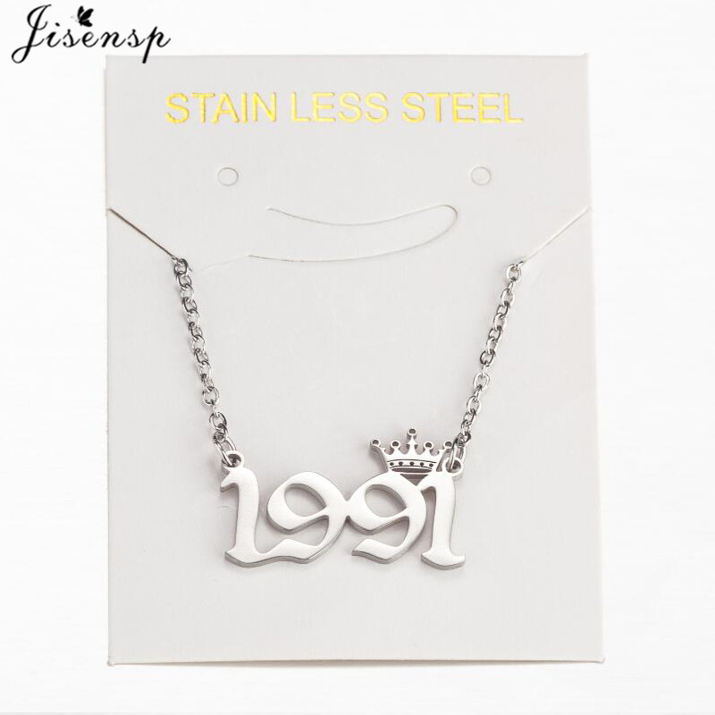 Stainless Steel Crown Year Num - Men'S Fashion Year 2000 review and price