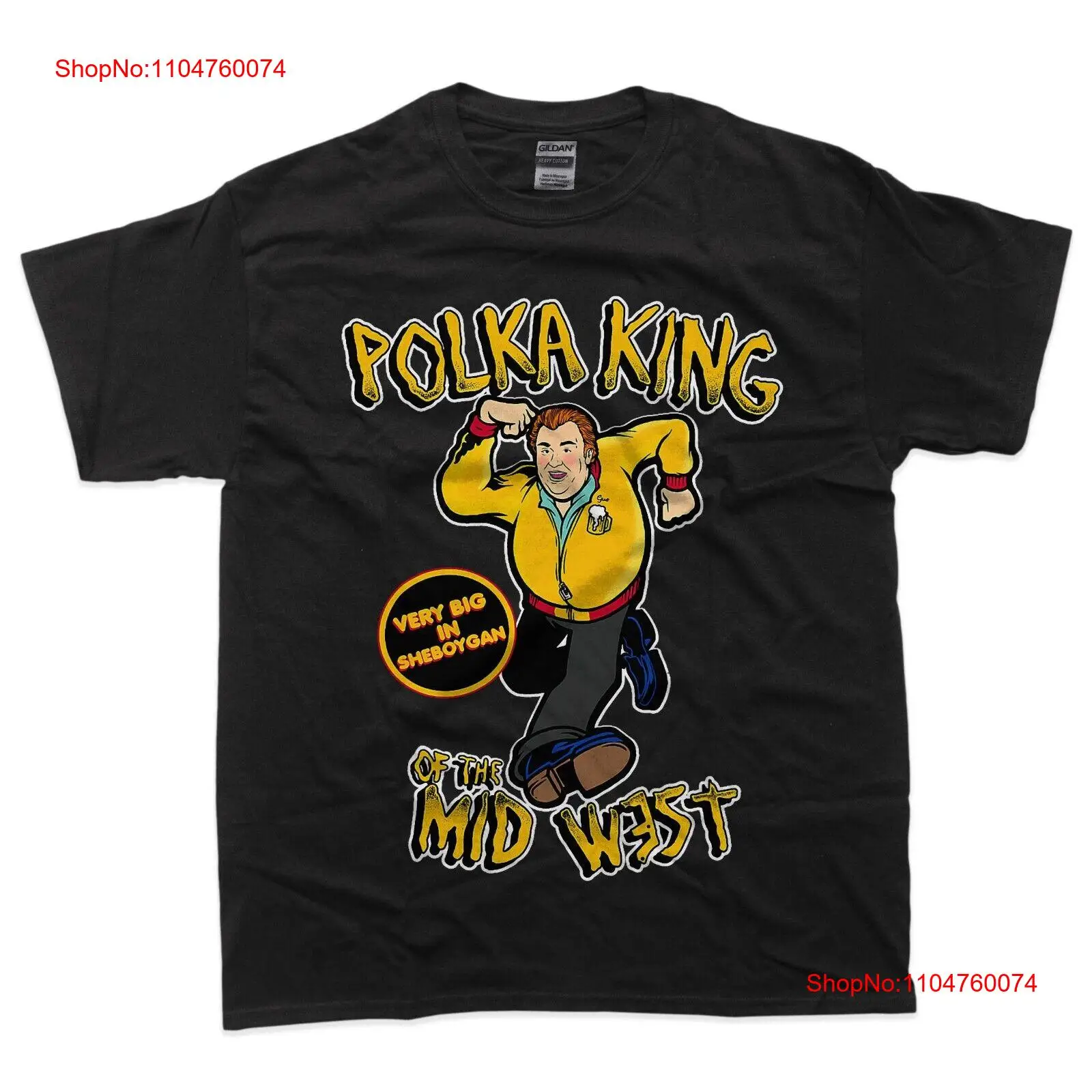 POLKA KING OF THE MIDWEST T Sh - Men'S Fashion Everyday review and price