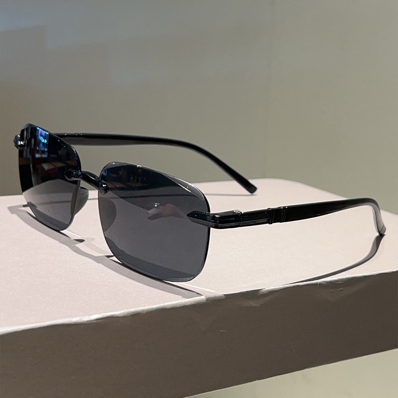 Fashion Pilot Sunglasses Men L - Men'S Fashion Rimless Glasses review and price
