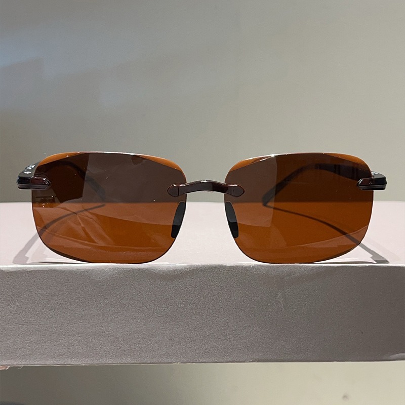 Fashion Pilot Sunglasses Men L - Men'S Fashion Rimless Glasses review and price