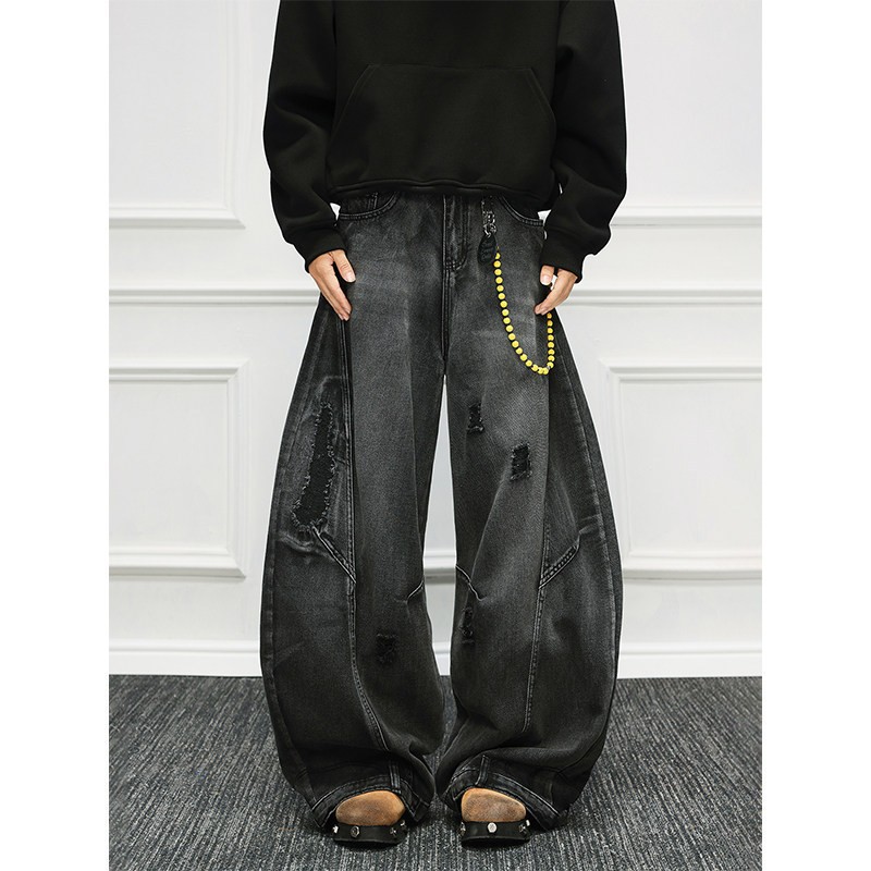 Vintage New Fashion American S - Men'S Fashion Grey Jeans review and price