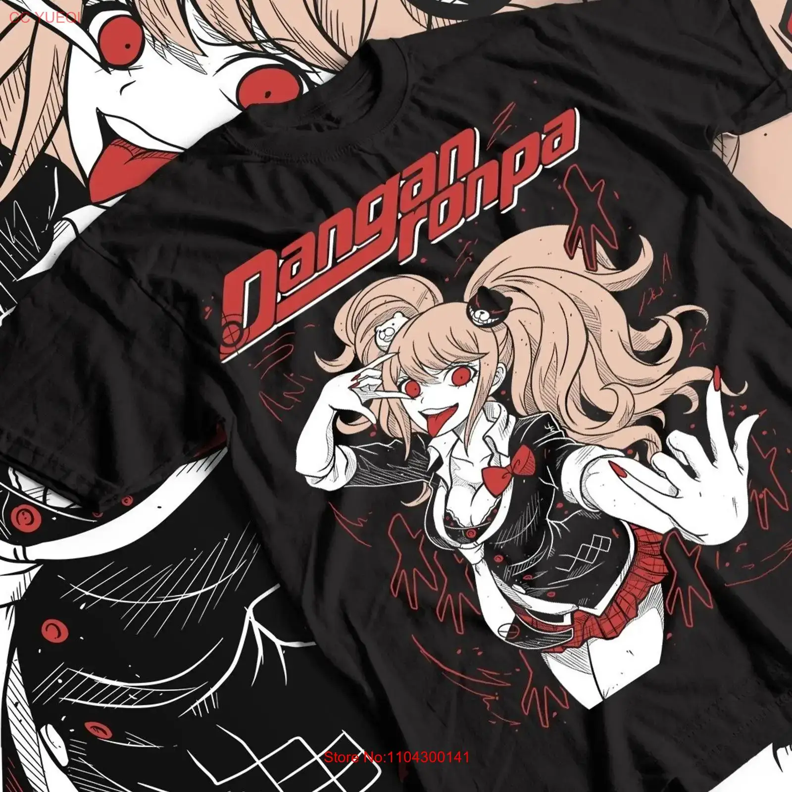Anime T Shirt Junko Enoshima D - Mens Fashion Black Shirt review and price