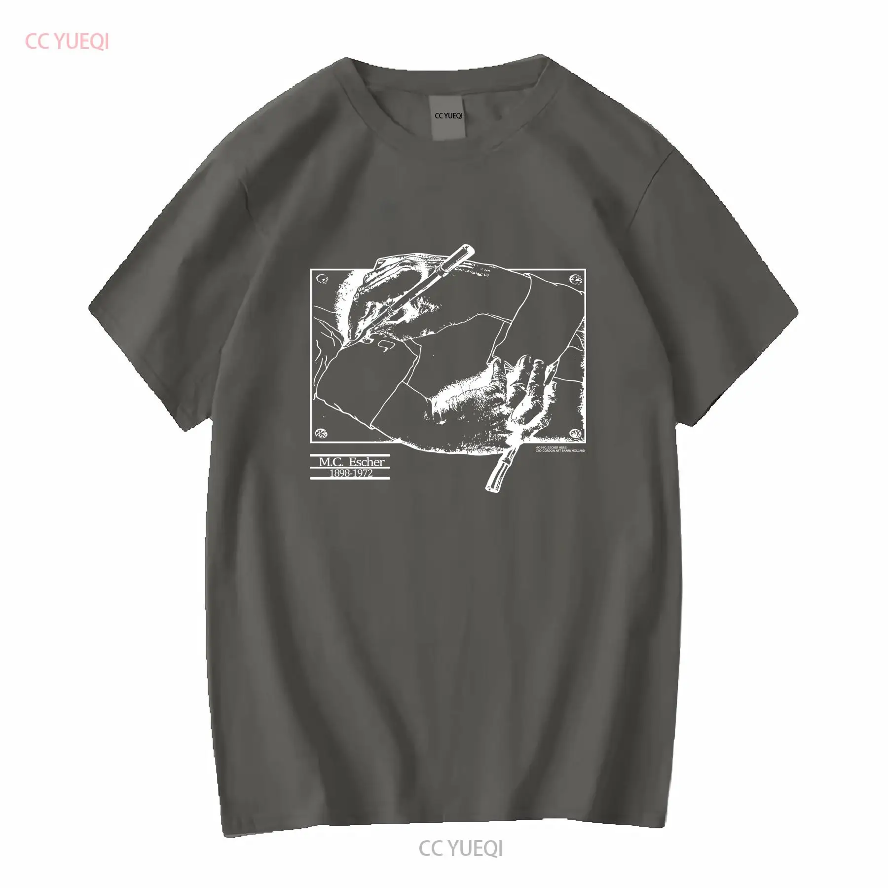 Vintage 1990 MC Escher T Shirt - Mens Fashion Black Shirt review and price