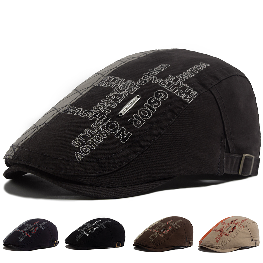 Letter Label Men Berets Fashio - Men'S Fashion Labels review and price