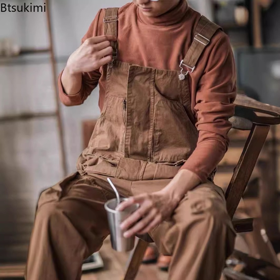2026 Men's Retro Cotton Relaxe - Men'S Fashion Overalls review and price