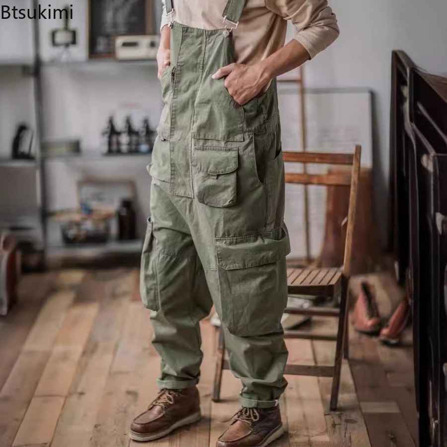 2026 Men's Retro Cotton Relaxe - Men'S Fashion Overalls review and price