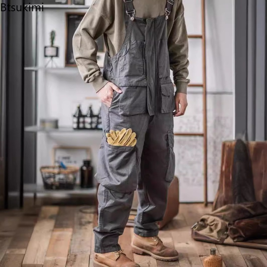 2026 Men's Retro Cotton Relaxe - Men'S Fashion Overalls review and price