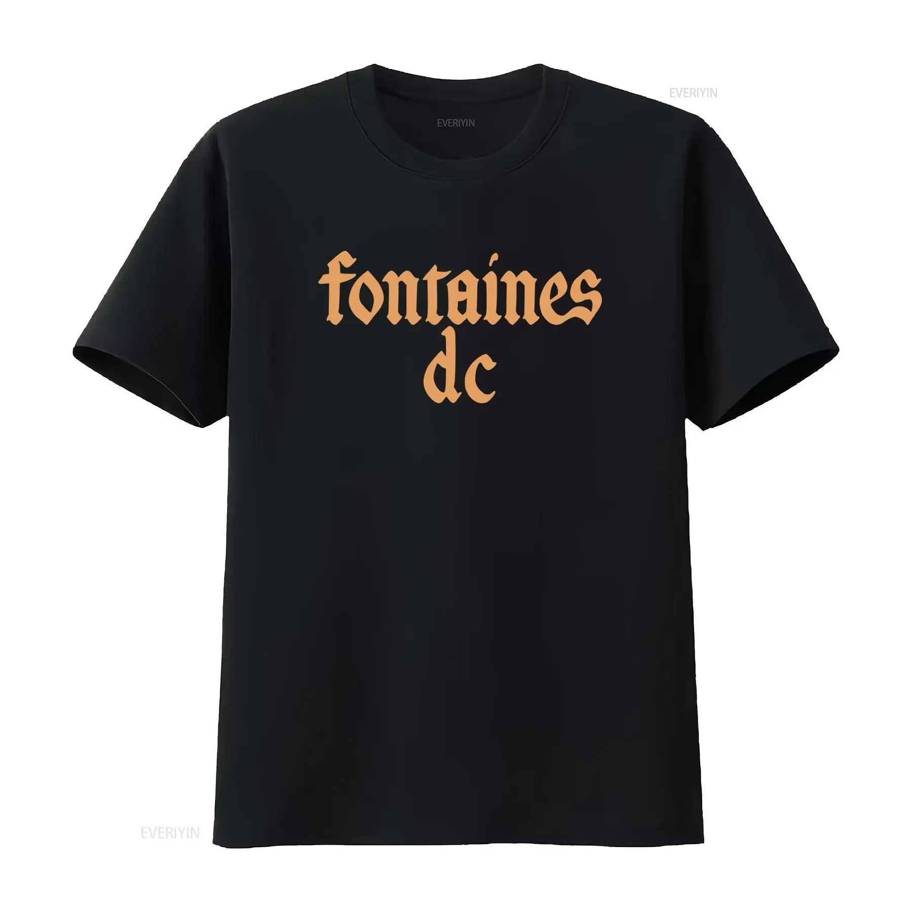 Fontaines D C 'Gothic Logo' Bl - Mens Fashion Black Shirt review and price