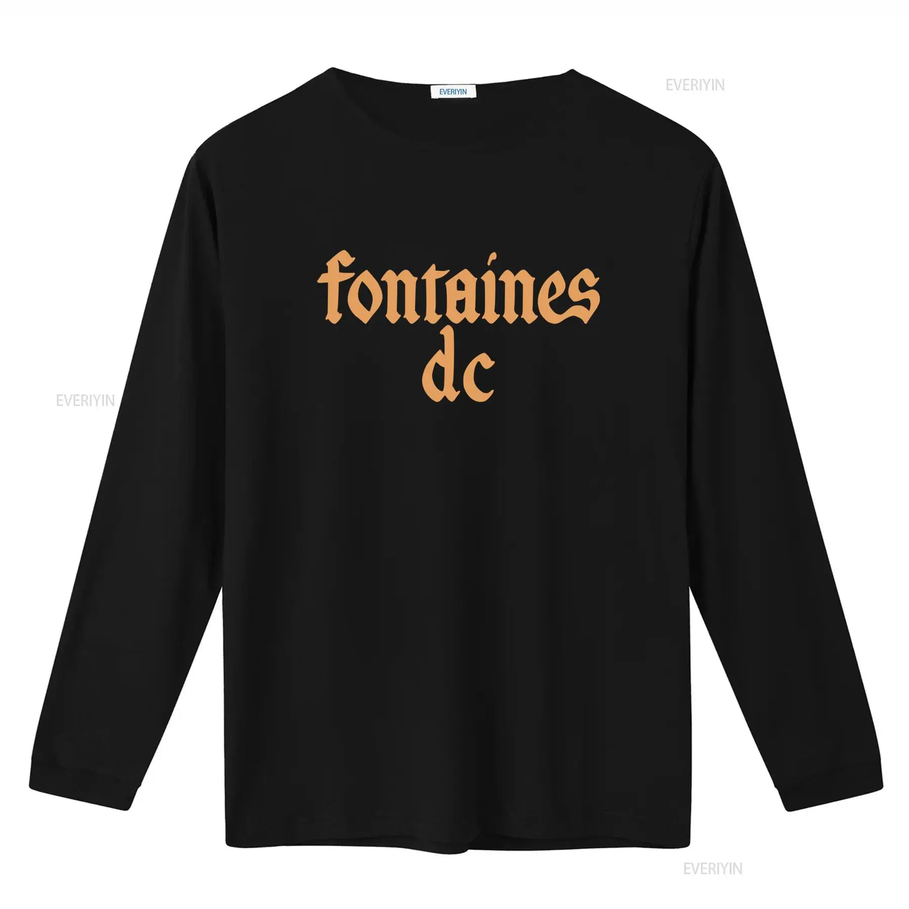 Fontaines D C 'Gothic Logo' Bl - Mens Fashion Black Shirt review and price