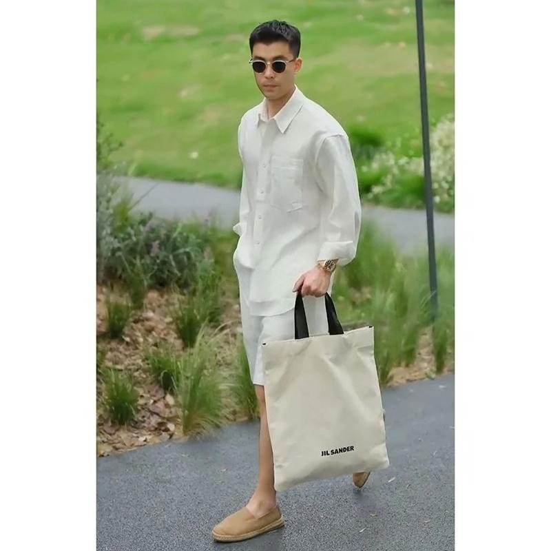 Summer Casual Set Lyocell Line - Linen Shirt Summer review and price