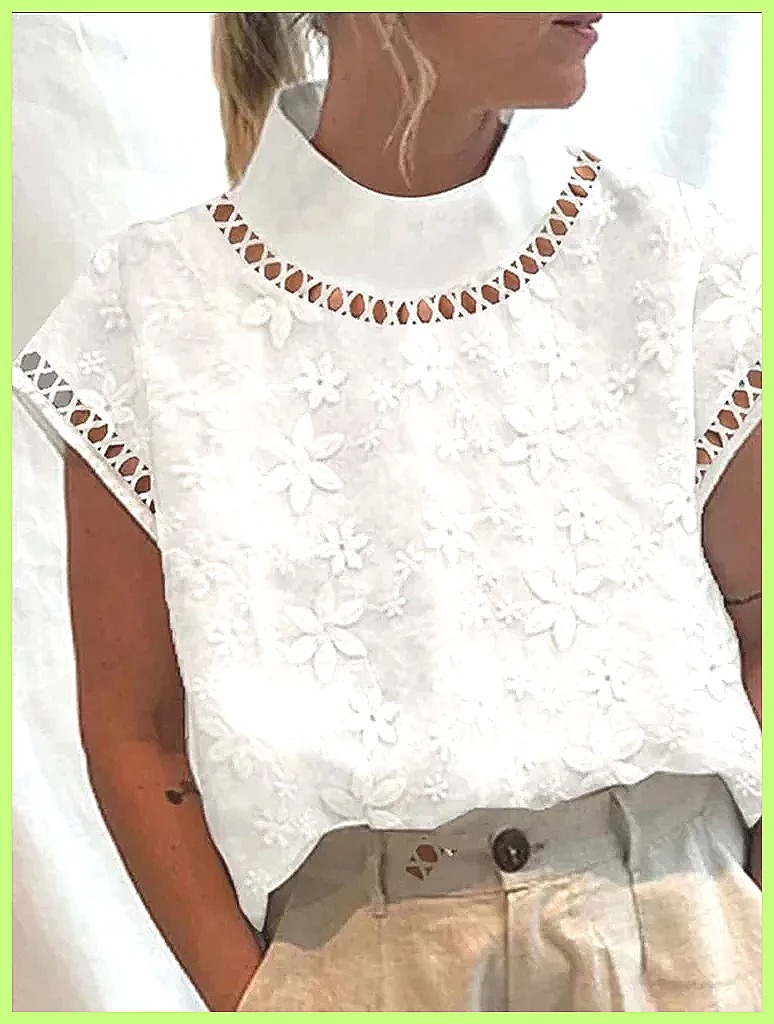 Women's Cotton Linen Pullover  - Linen Shirt Summer review and price
