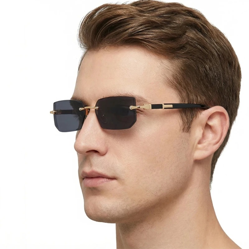 Fashion Rimless Sunglasses Men - Men'S Fashion Rimless Glasses review and price