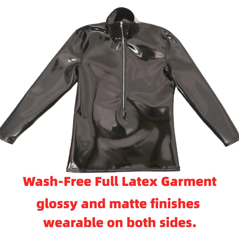 Sexy Men PVC Glossy Shiny Long - Men Fashion Upper review and price