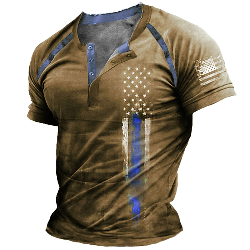 Funny 3D American Flag Print M - Mens Fashion Vintage review and price
