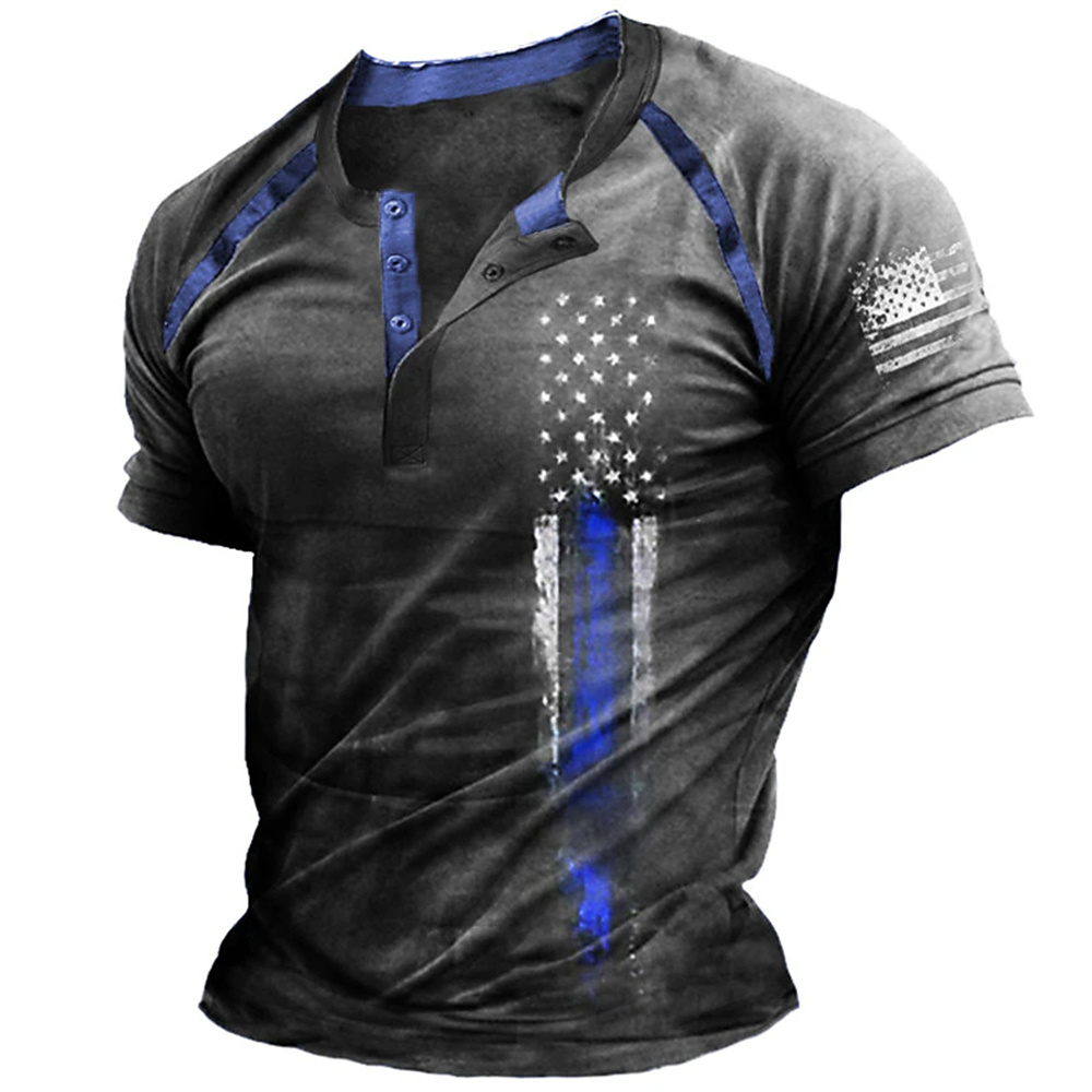 Funny 3D American Flag Print M - Mens Fashion Vintage review and price