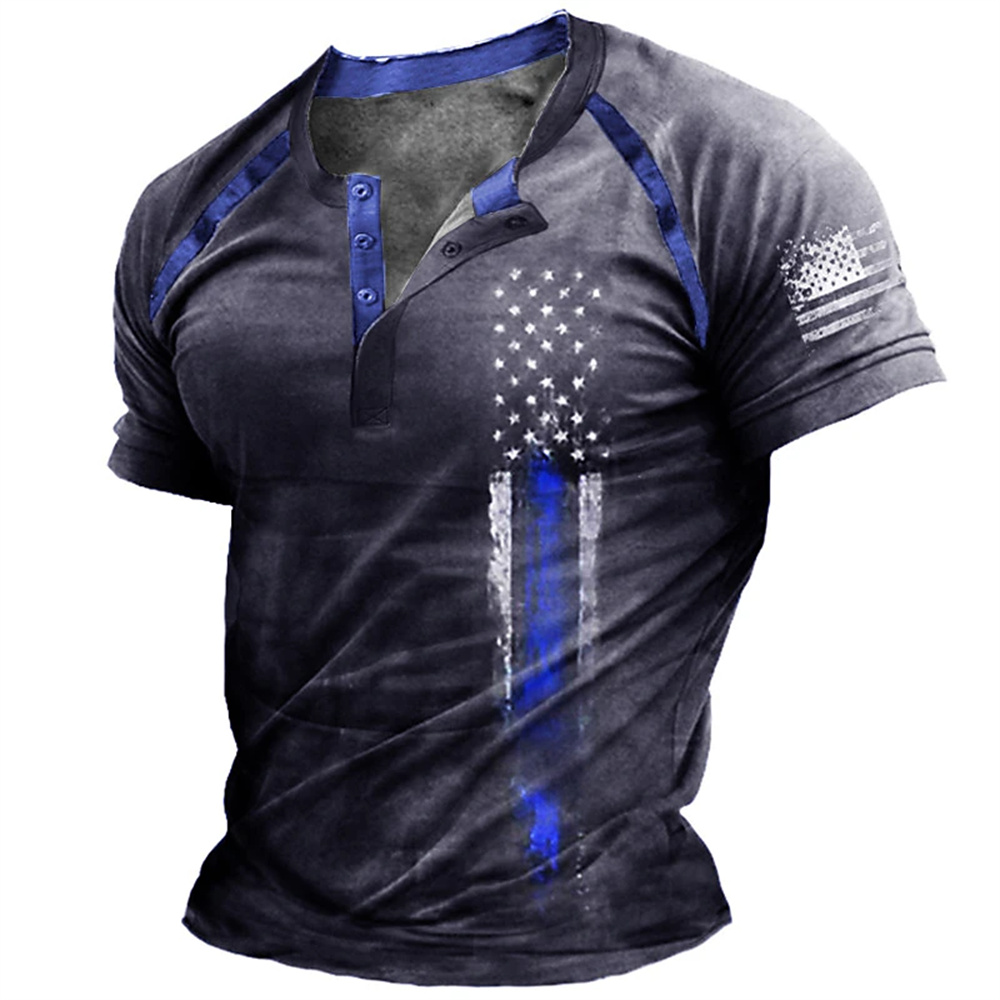 Funny 3D American Flag Print M - Mens Fashion Vintage review and price