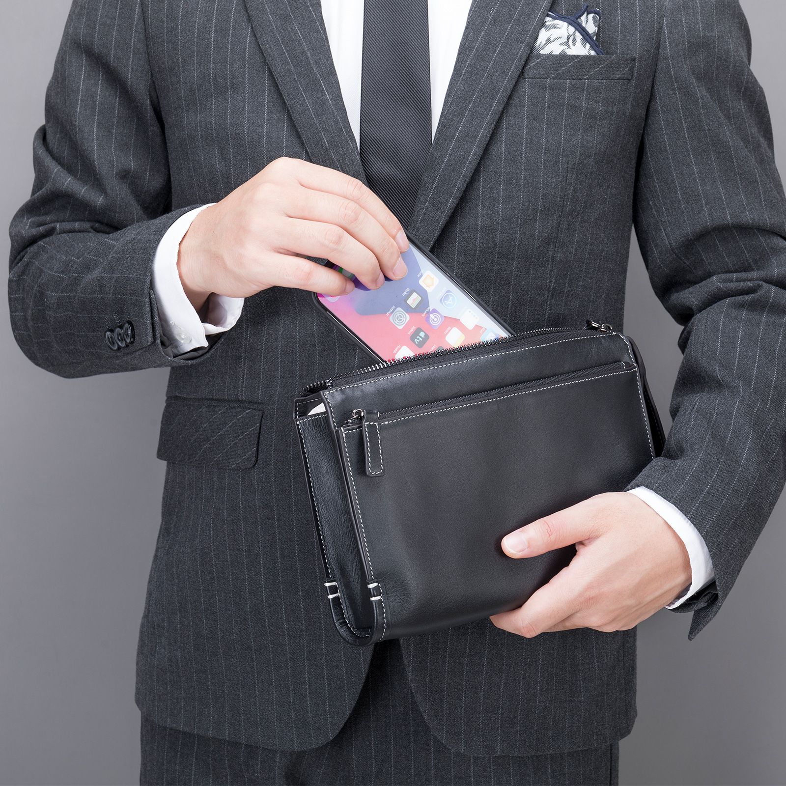 Fashionable Genuine Leather Ha - Men Fashion Korean Style review and price