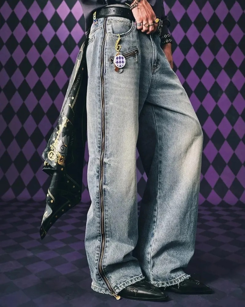 Y2K Streetwear Men Hip Hop Har - Mens Fashion Vintage review and price