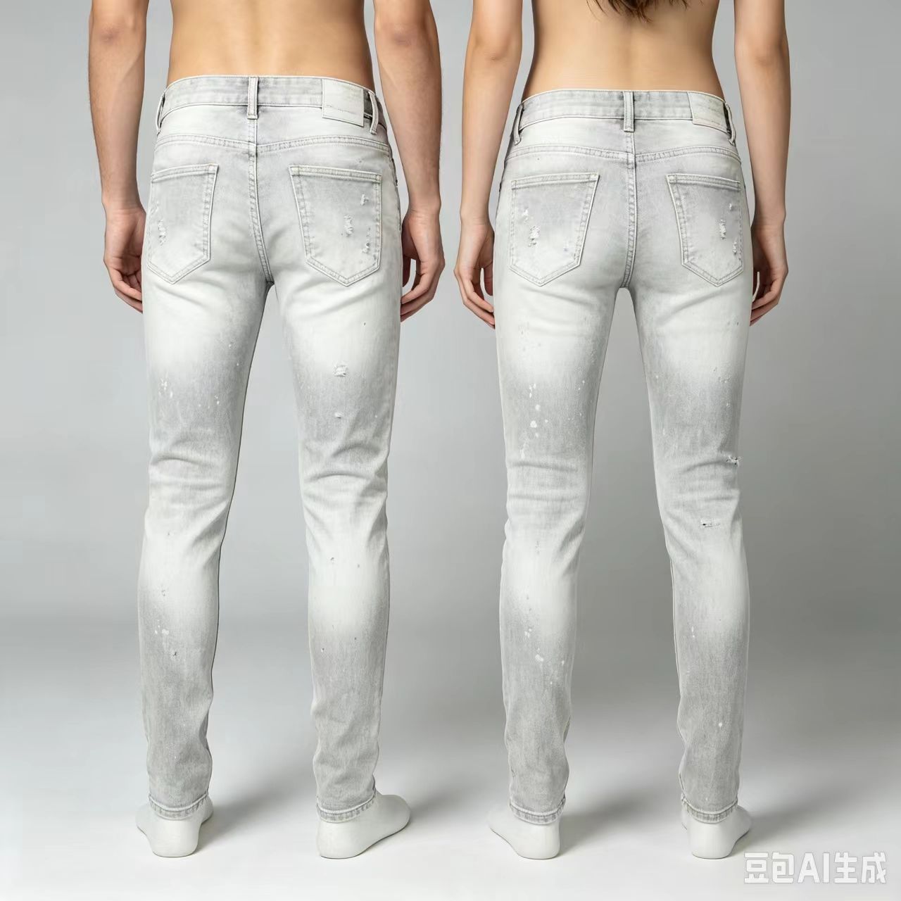 Y2K Designer Fashion New Men's - Men'S Fashion Grey Jeans review and price