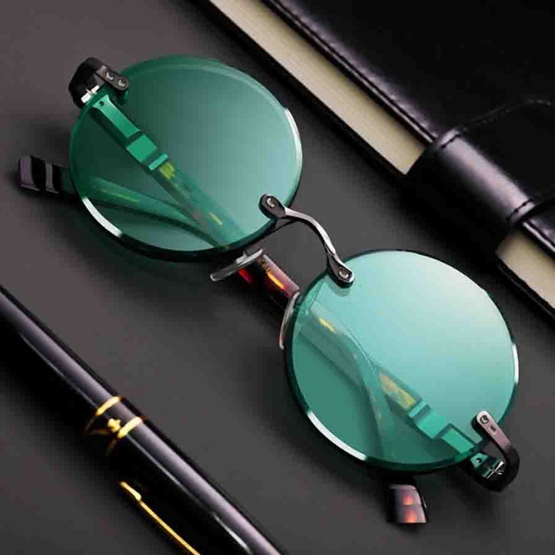 Fashion Classic Rimless Sungla - Men'S Fashion Rimless Glasses review and price