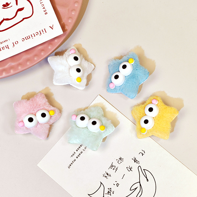 5pcs plush big eyed five point - Men Fashion Korean Style review and price
