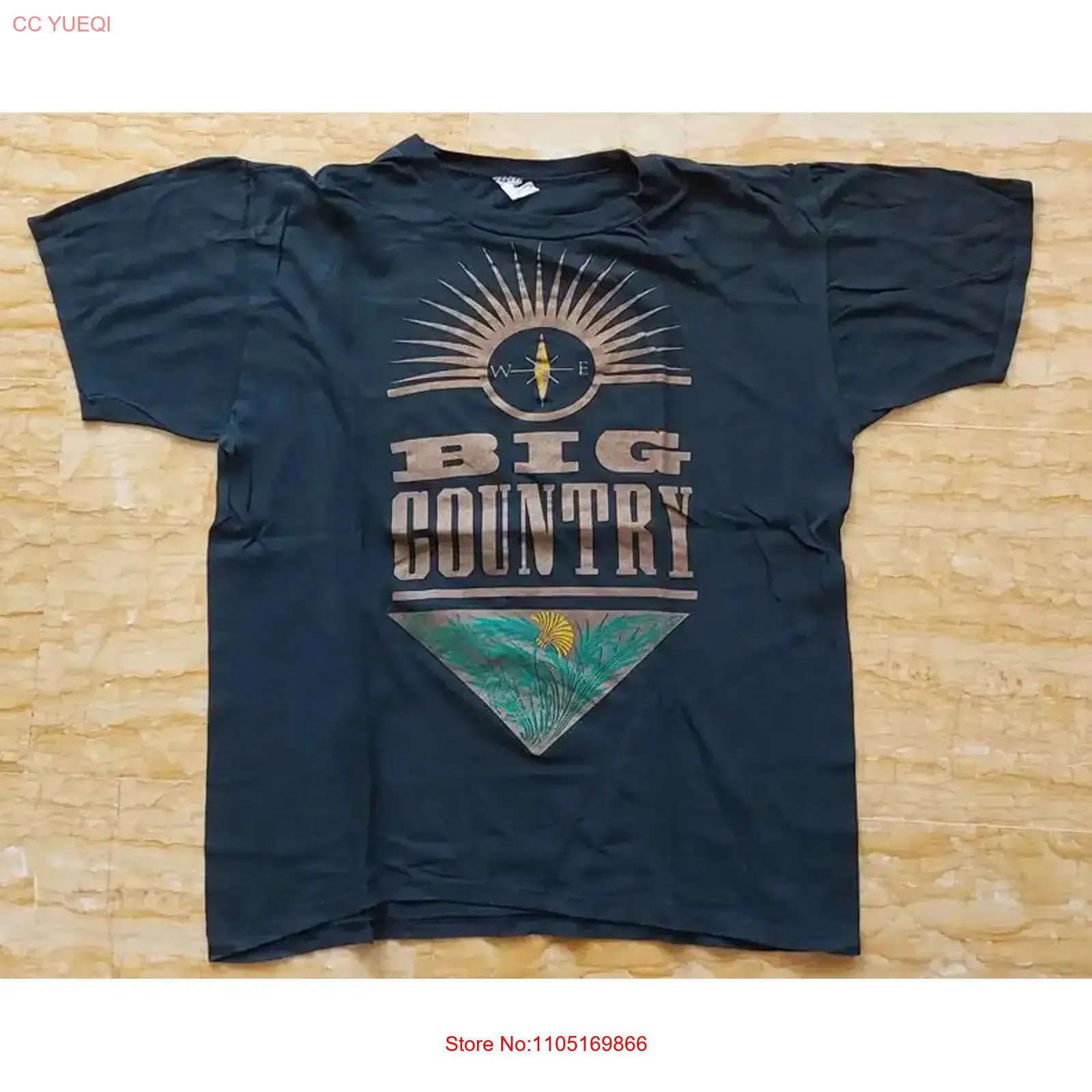 BIG COUNTRY vintage '83 black  - Mens Fashion Black Shirt review and price