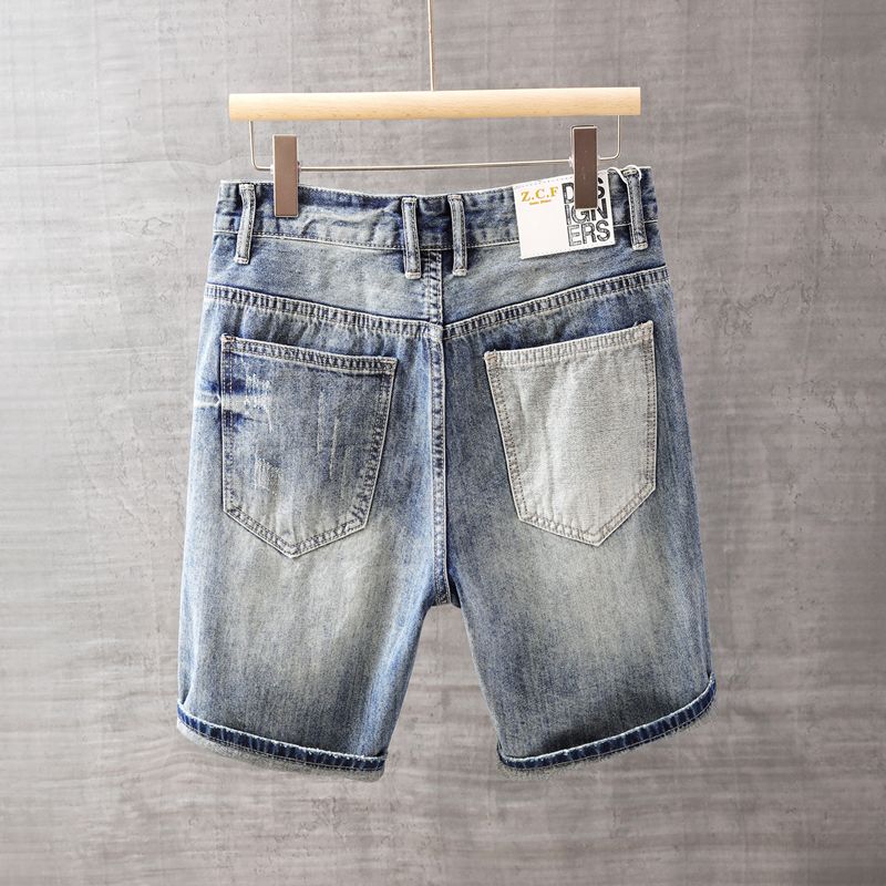 Men's Short Jeans Pants with P - Men'S Fashion Overalls review and price