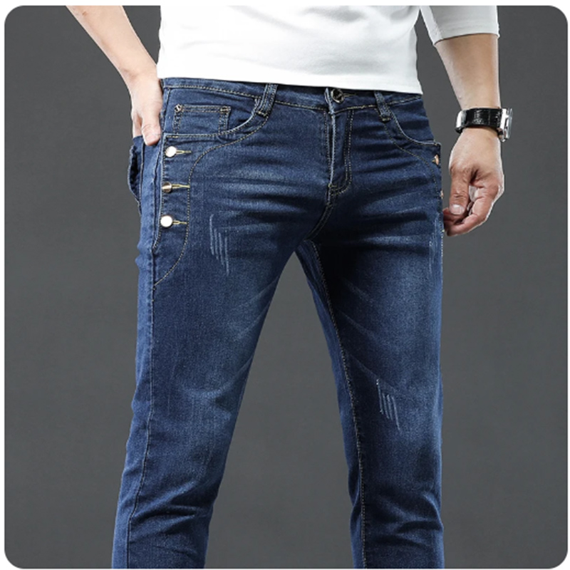 Classic Slim Vintage Fashion M - Men'S Fashion Grey Jeans review and price