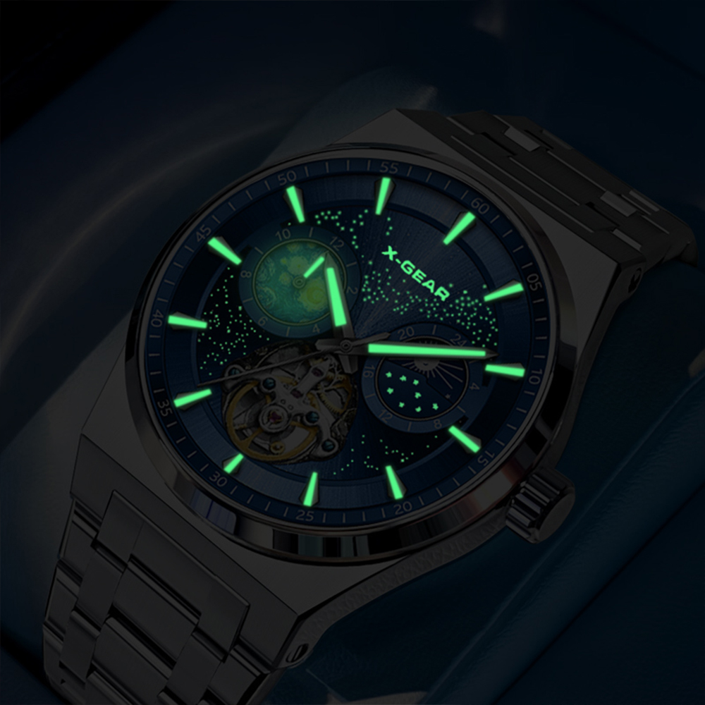 X-GEAR Flywheel Skeleton Autom - Men'S Fashion X review and price