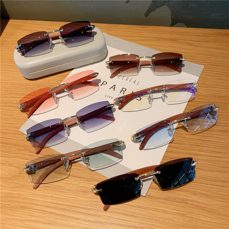 Rimless Sunglasses For Men Wom - Men'S Fashion Rimless Glasses review and price