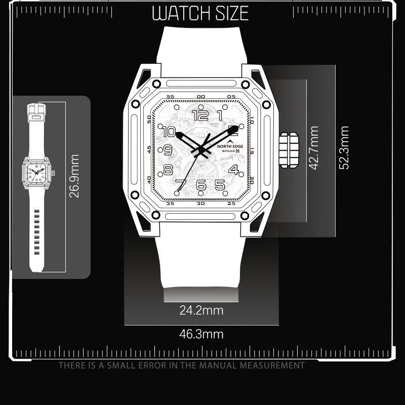 NORTH EDGE Men's Mechanical Wa - Men'S Fashion X review and price