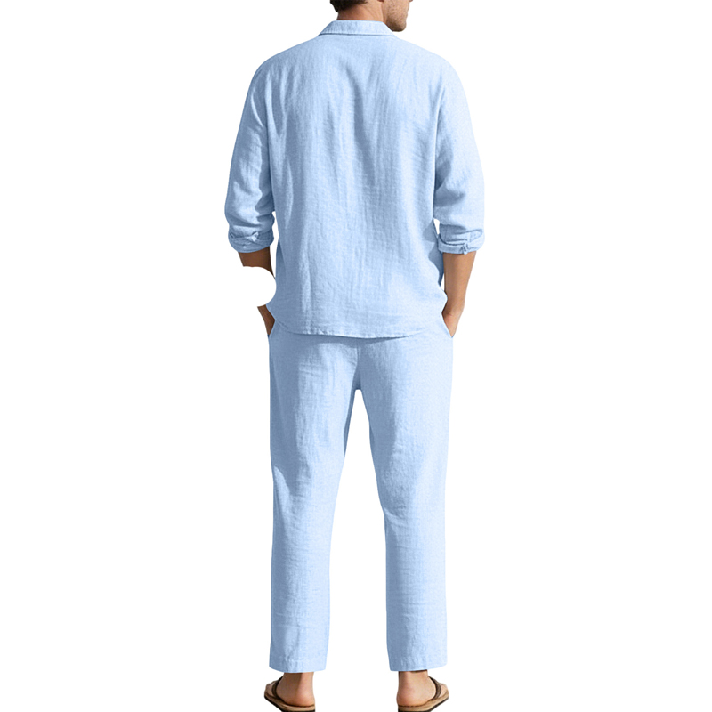 Spring Summer Linen Casual Set - Linen Shirt Summer review and price