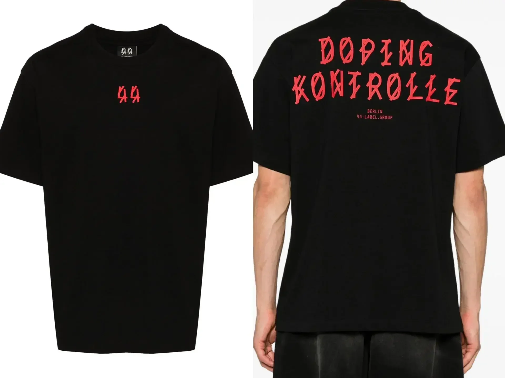 44 LABEL GROUP Cotton T-shirt  - Men'S Fashion Labels review and price
